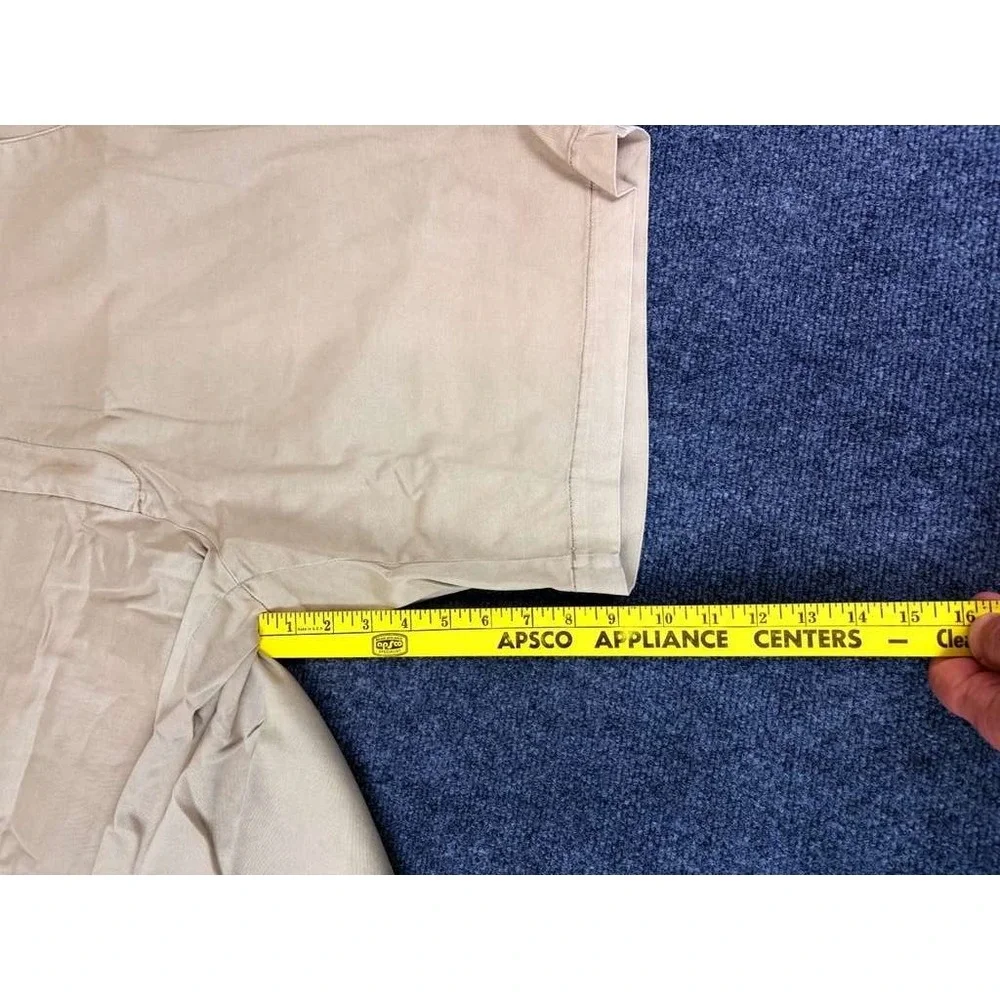 Faherty Shorts Mens 40 Khaki Brown Stretch Chino Performance 9